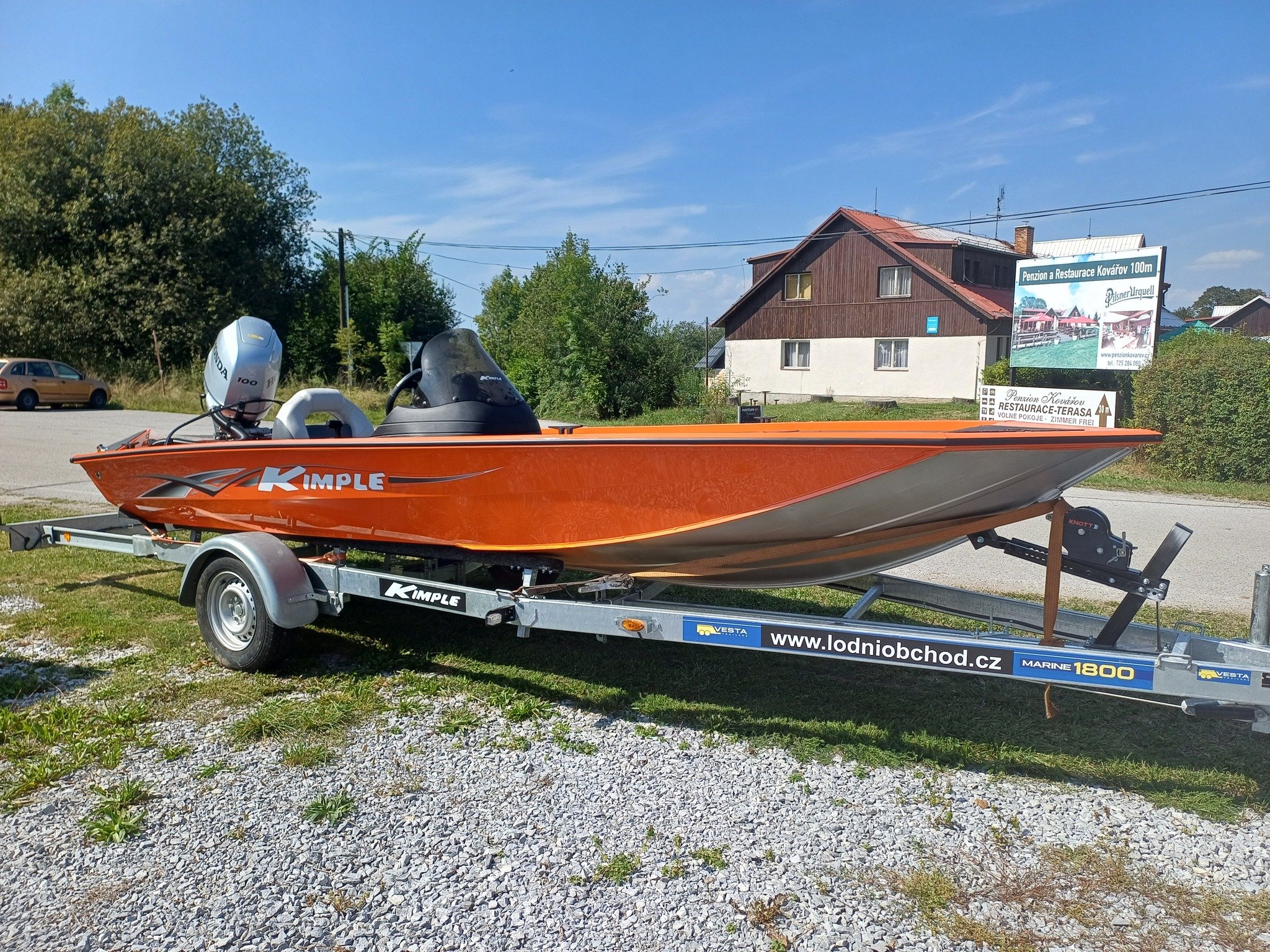 Kimple Sniper S548 - Honda BF 100 - Lowrance Elite FS 9 - Motorguide XI5 SNR GPS
