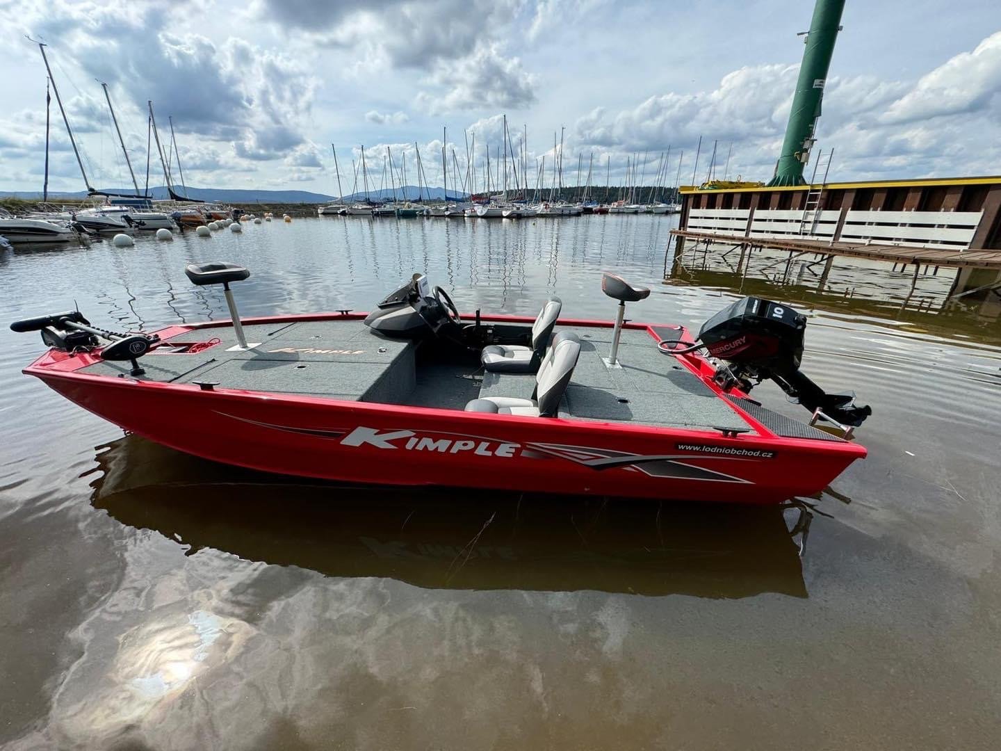 Kimple Sniper S498-MERCURY F20ELPT-MOTORGUIDE Xi5-Lowrance ELITE 7Ti