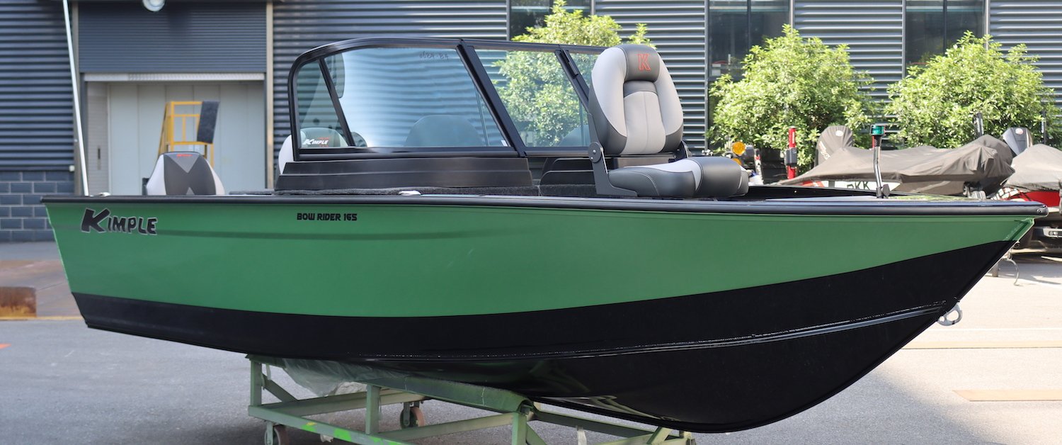 Kimple BR165-Dual Console Metallic Green-Black
