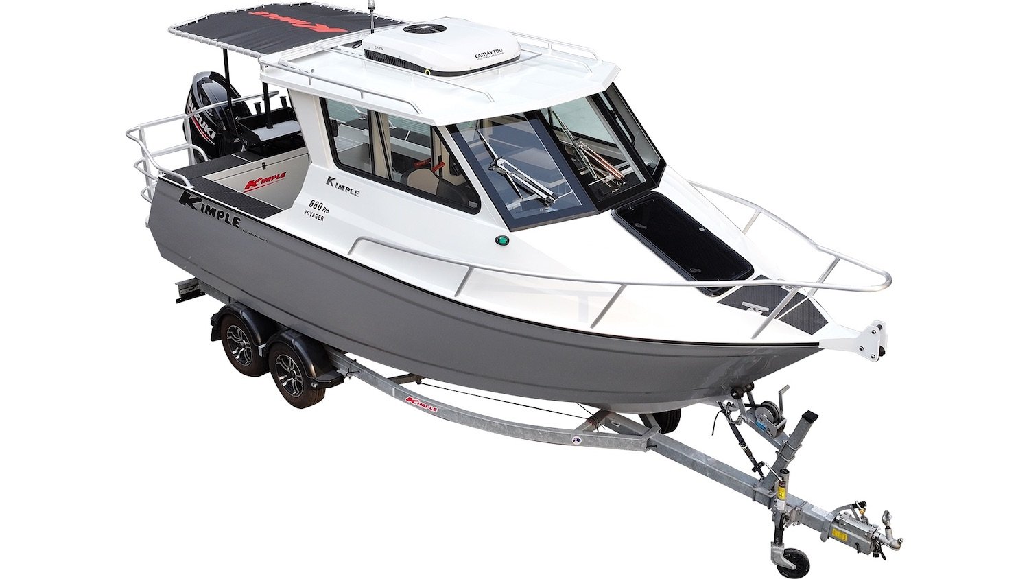 Hliníkový člun Kimple Voyager V680 PRO