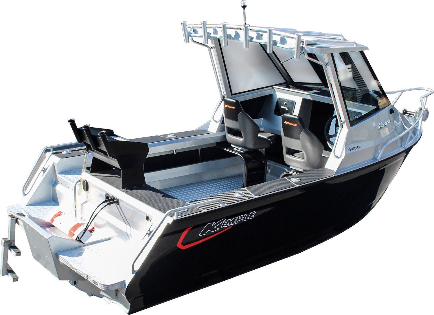 Hliníkový člun Kimple Voyager V610 Cabin